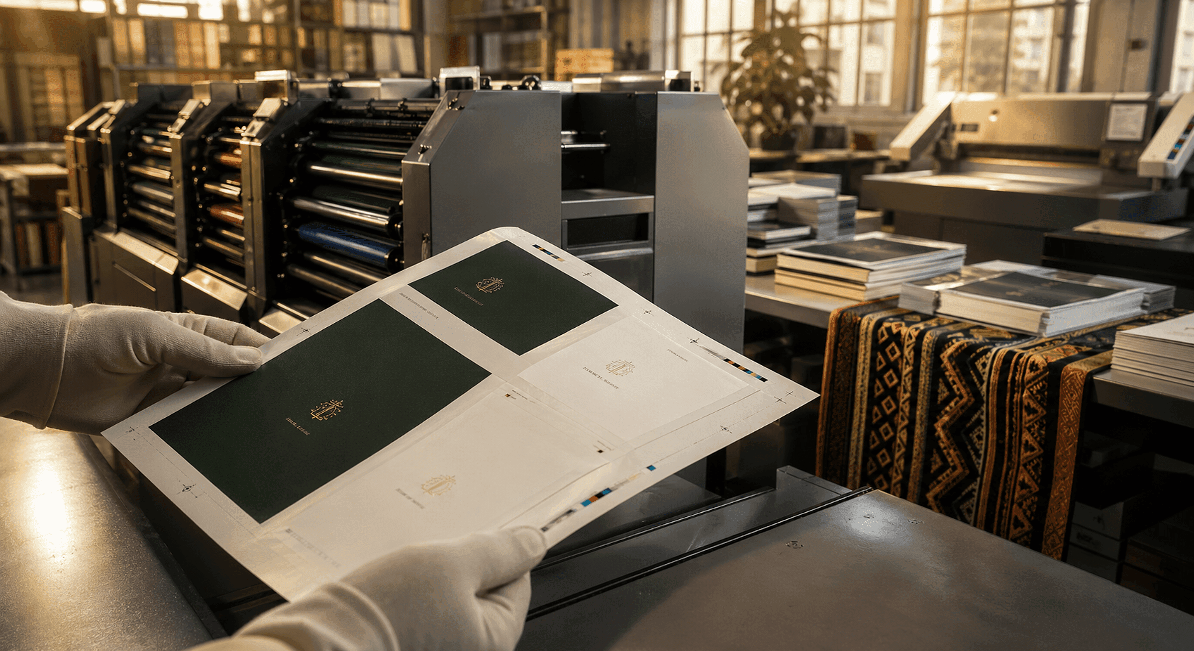 Ultra Modern Printing Press
